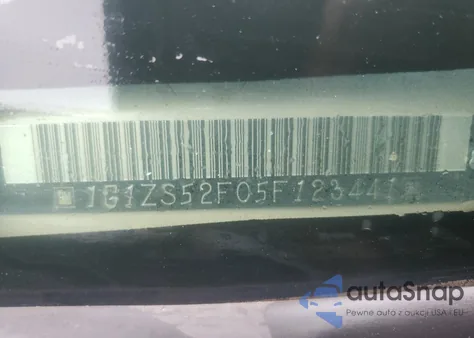 2005 Chevrolet Malibu z USA, uszkodzony, nr VIN 1G1ZS52F05F123441